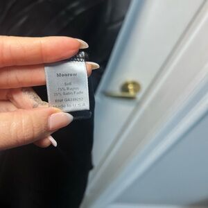 Monrow Black Maxi Dress